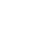 Icon of a map - white
